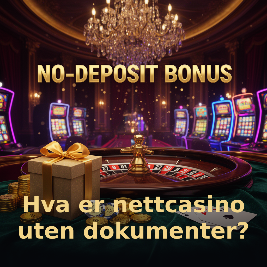 Hva er nettcasino uten dokumenter?