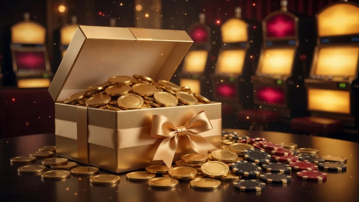 Gull-mynter og glitrende lys вЂ“ bonus i det nettbaserte casinoet